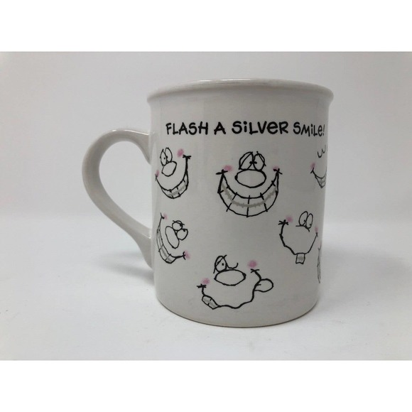 Braces Make Beautiful Faces Coffee Mug Cup Orthodontist DDS Tin Grin Smile Gift - Picture 3 of 6